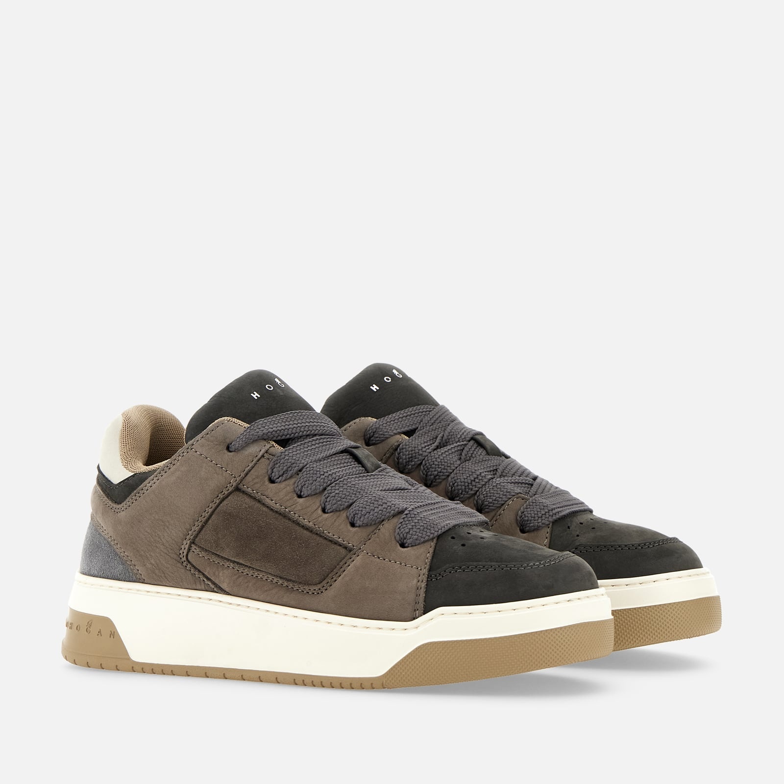【送料&関税込】Hogan Chamallow Sneakers Sneakers Hogan Chamallow BROWN, BEIGE for Woman