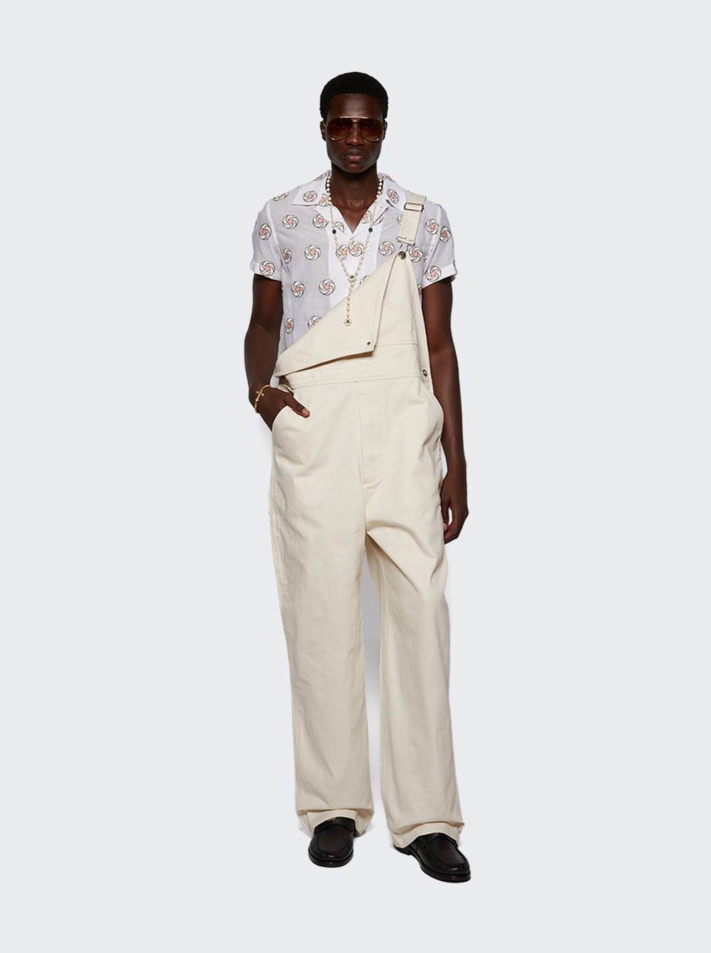 Knolly Brook Overalls White - 2
