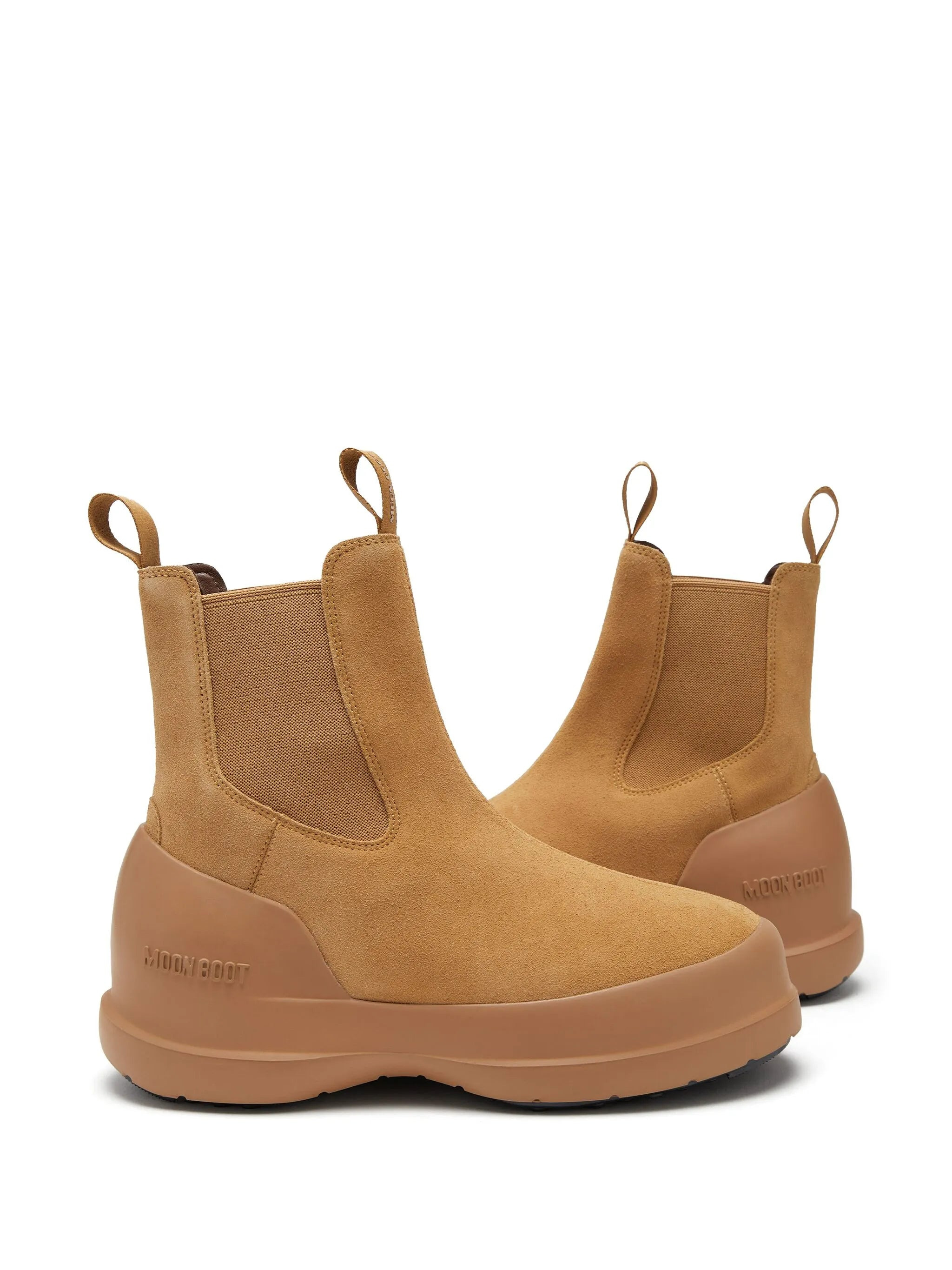 Luna logo-print boots - 4
