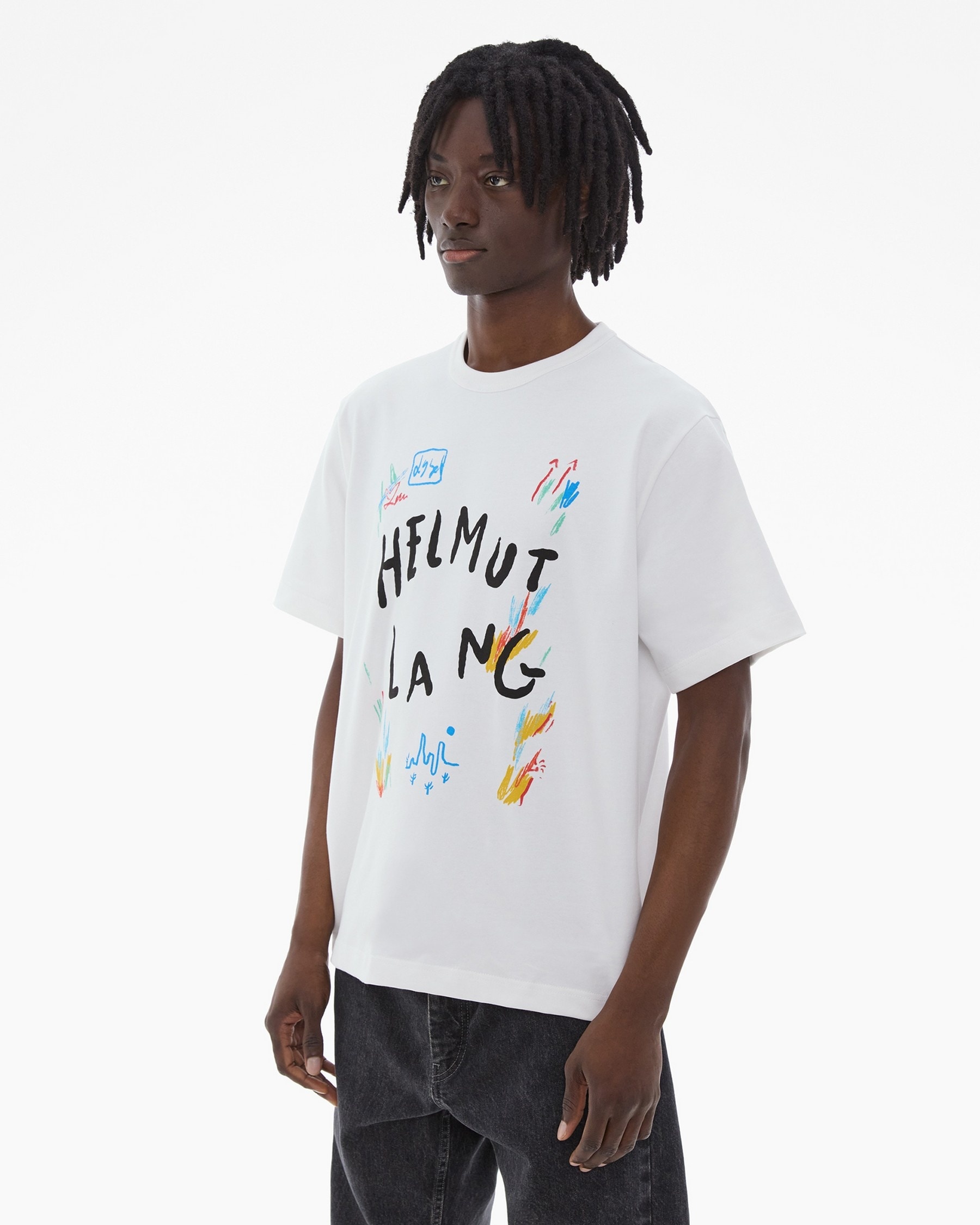 SCRIBBLED LOGO TEE - 5