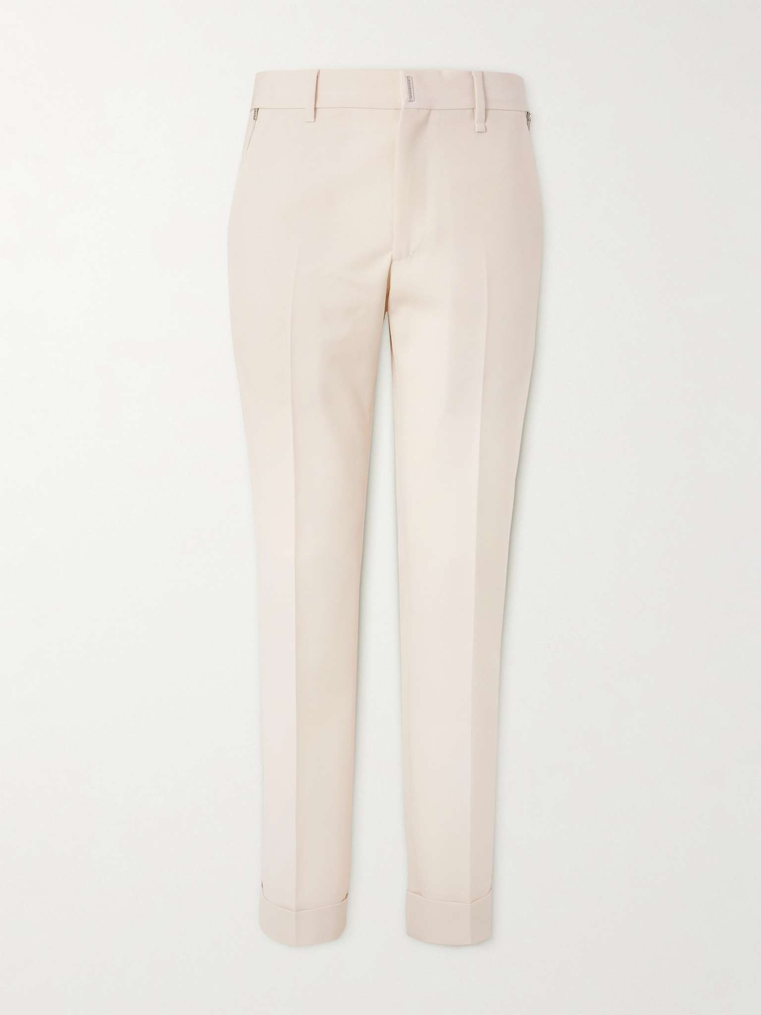 Slim-Fit Virgin Wool Suit Trousers - 1