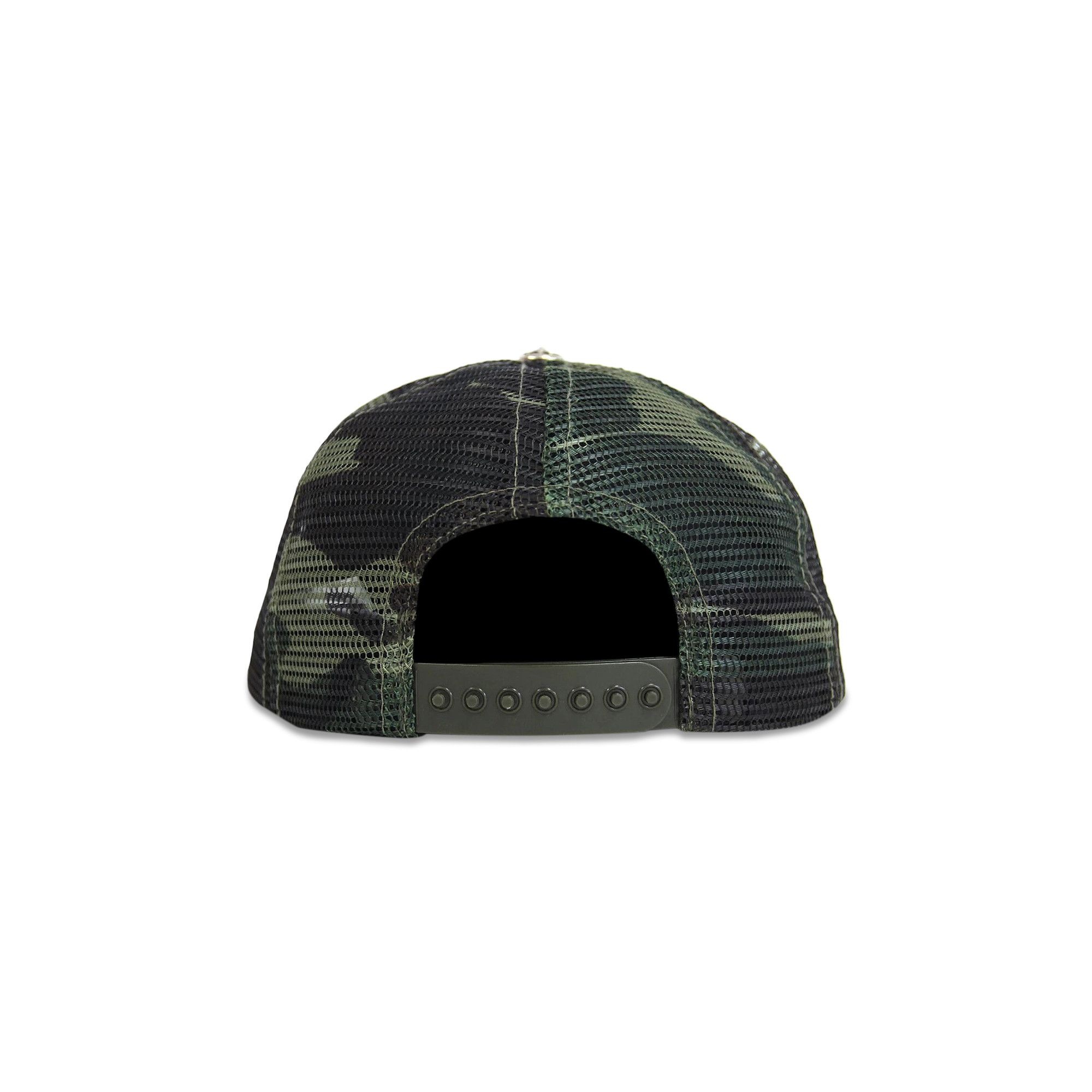 Chrome Hearts CH Hollywood Trucker Hat 'Black/Camo' - 2