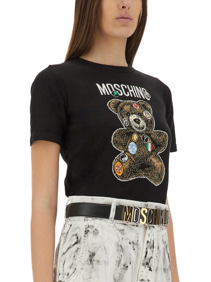 Moschino Women Teddy Bear Sweater - 4
