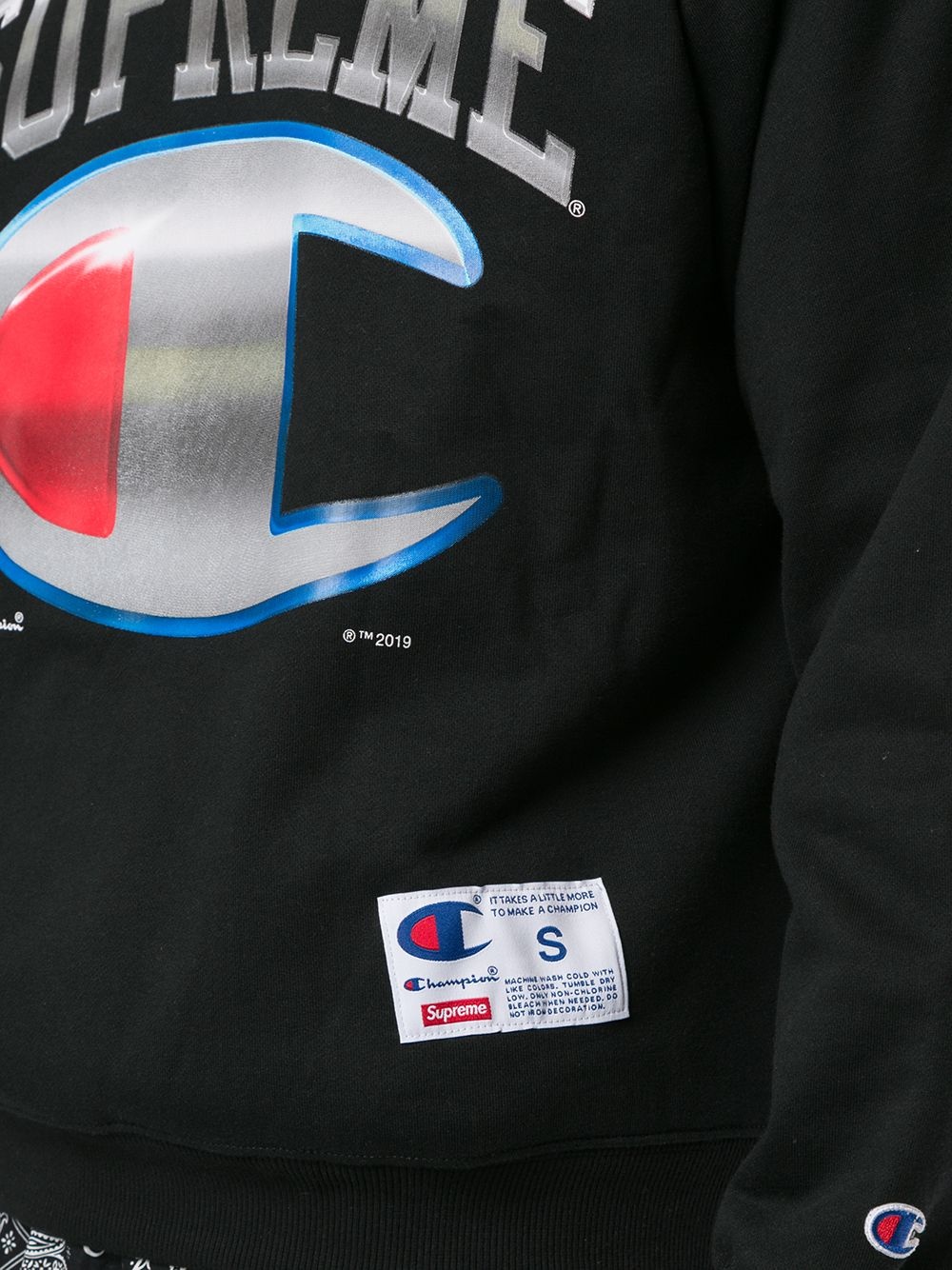 Champion x supreme sweatshirt - 5