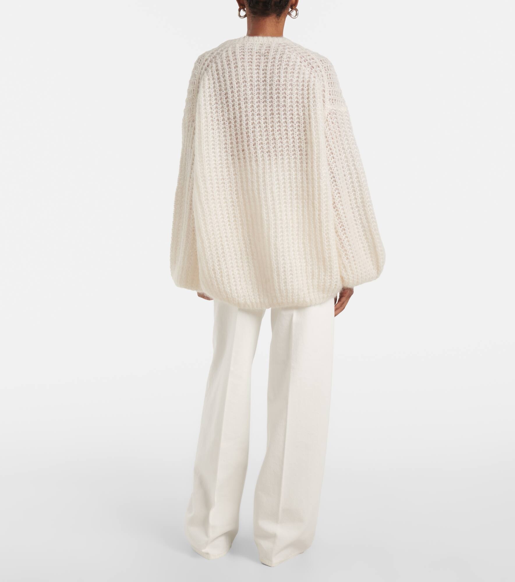 Mohair and wool-blend sweater - 3