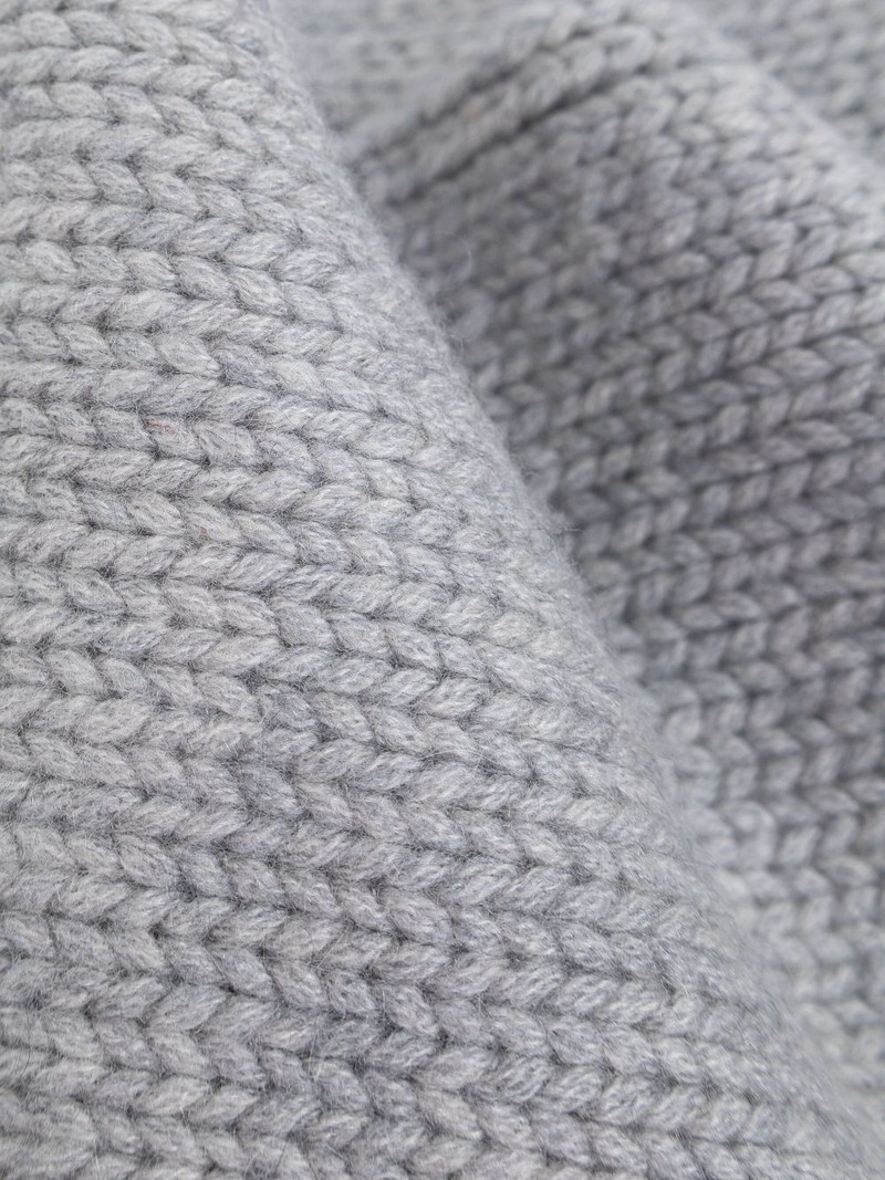 chunky knit cashmere sweater 3