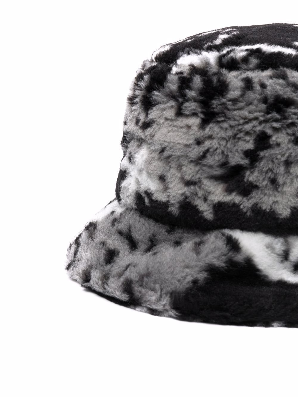 faux-fur bucket hat - 2