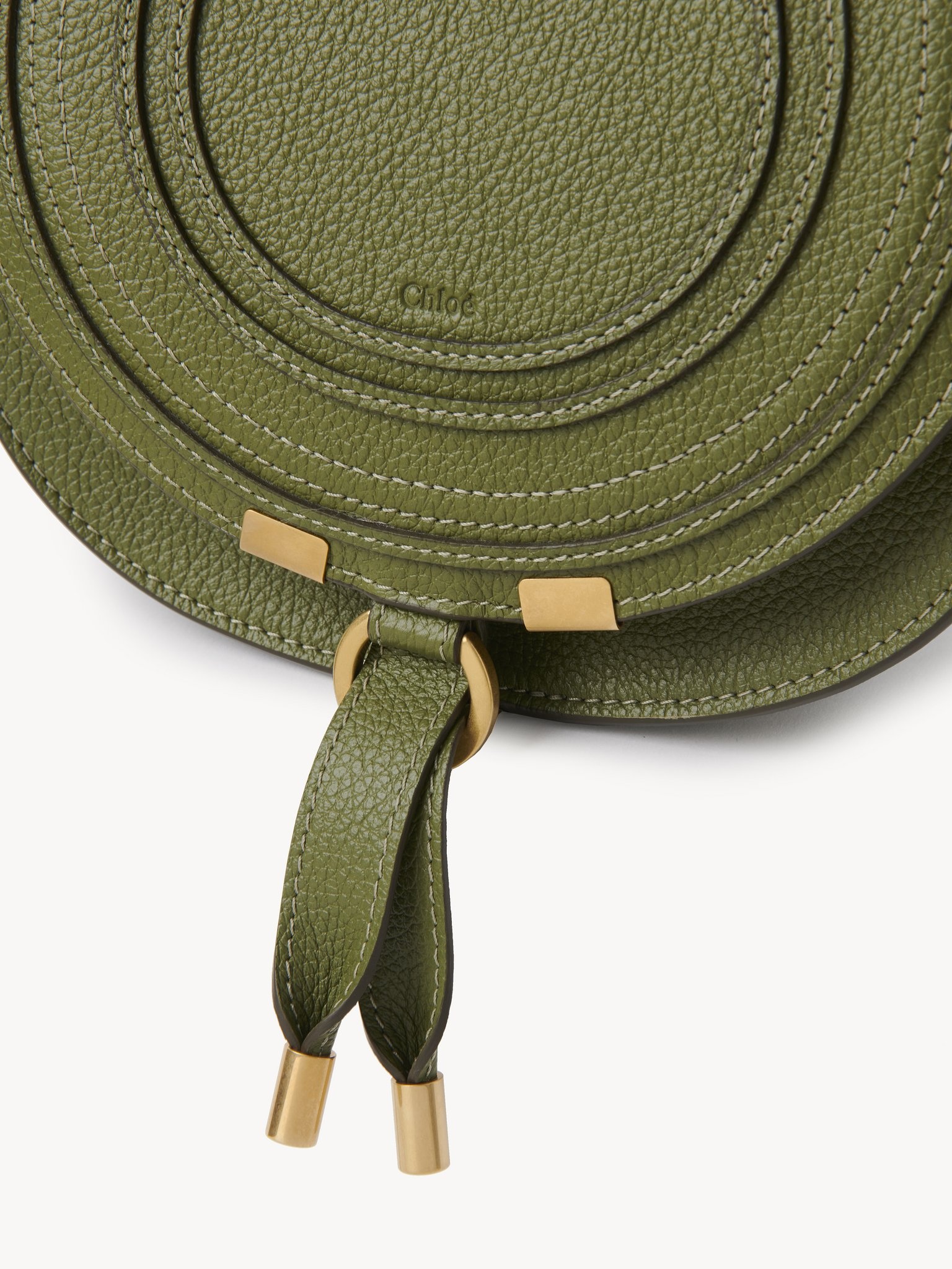 Chloé Marcie small leather cactus bag