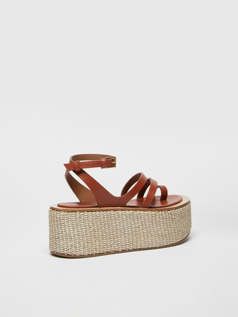 BIARRITZ Leather sandals 3