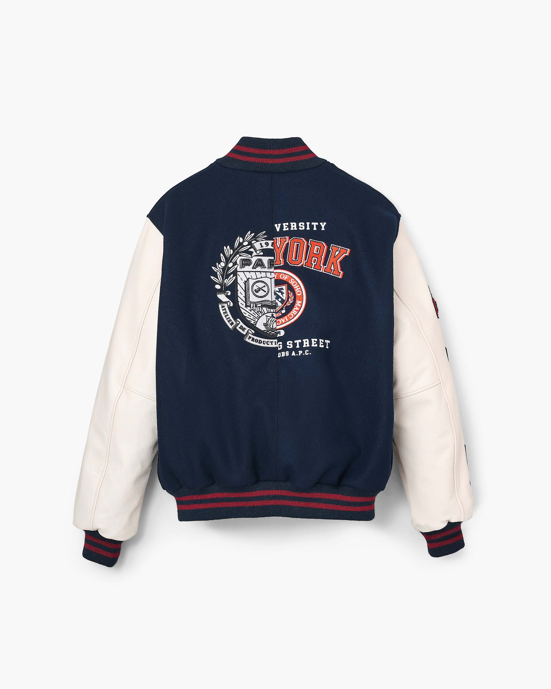 THE A.P.C. X MARC JACOBS  VARSITY JACKET - 5