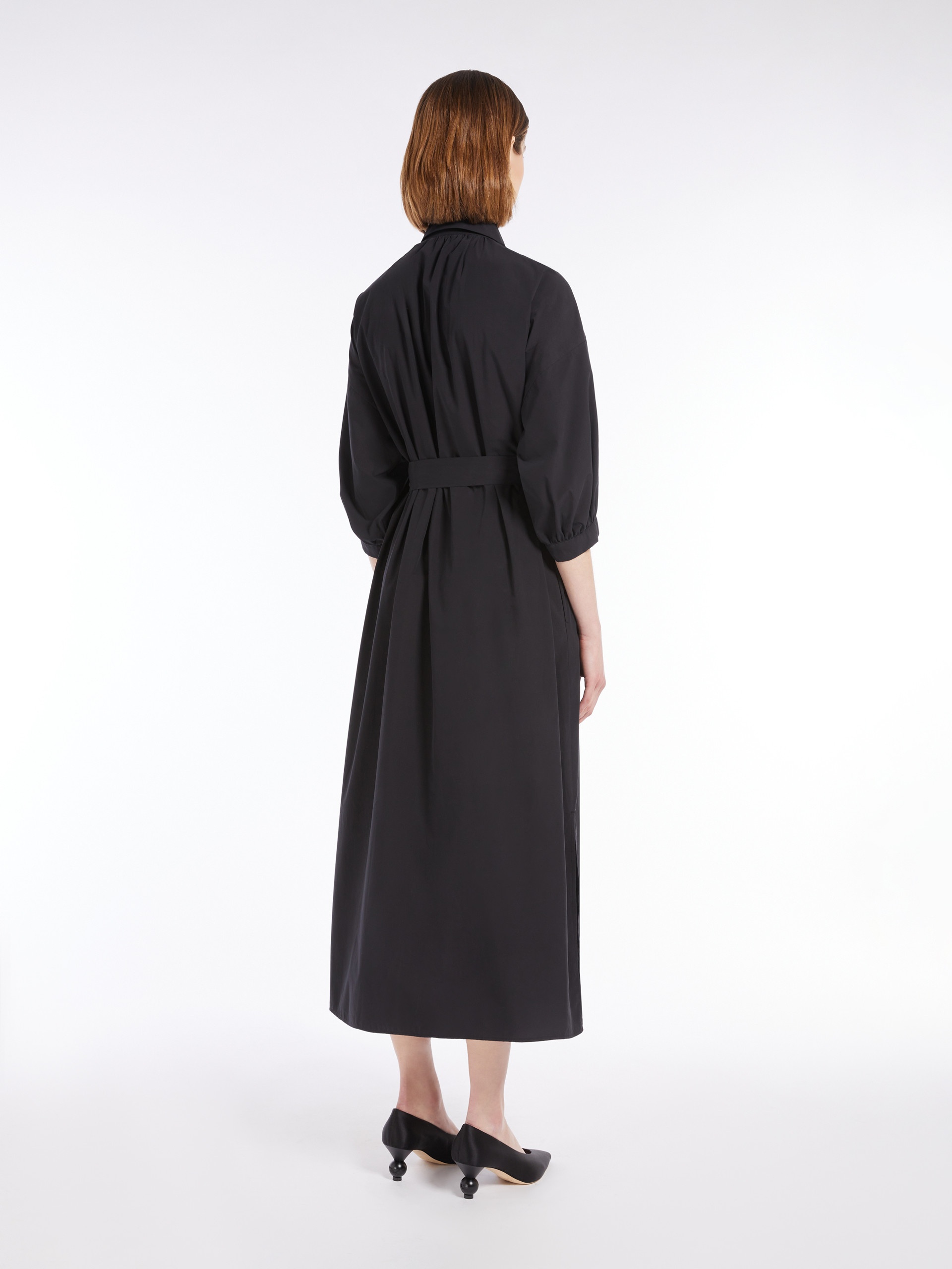 CATONE Cotton canvas shirt dress - 4