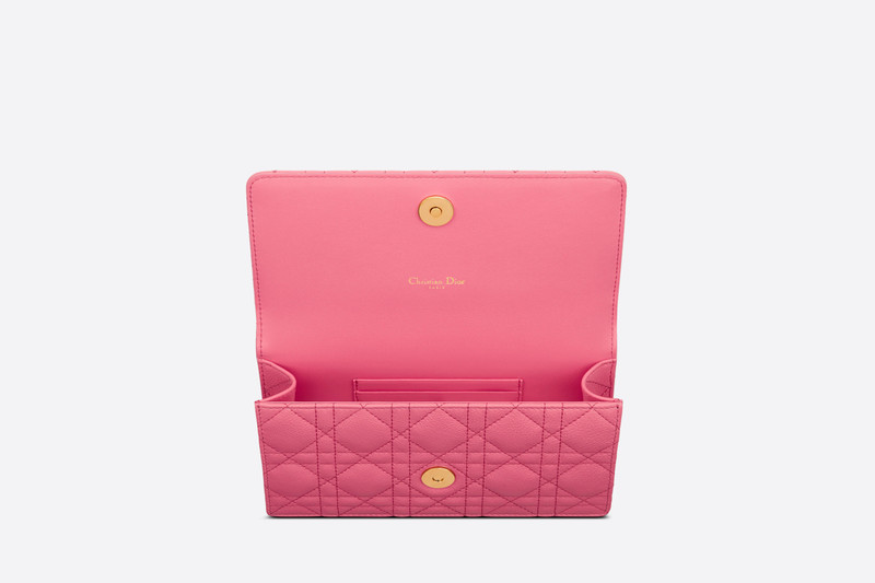 Dior Caro Belt Pouch with Chain 3
