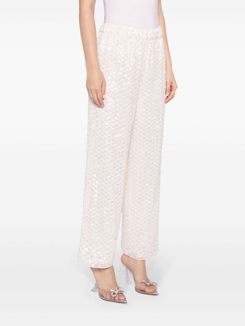 Raindrop sequin trousers 3
