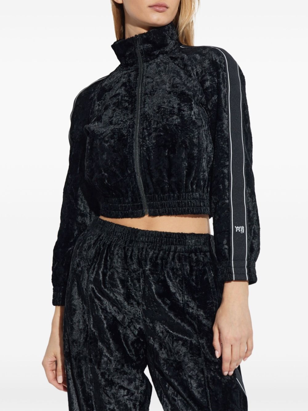 velvet cardigan - 3
