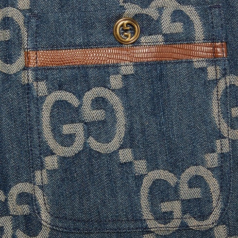 Gucci Jumbo GG Denim Shorts - 4