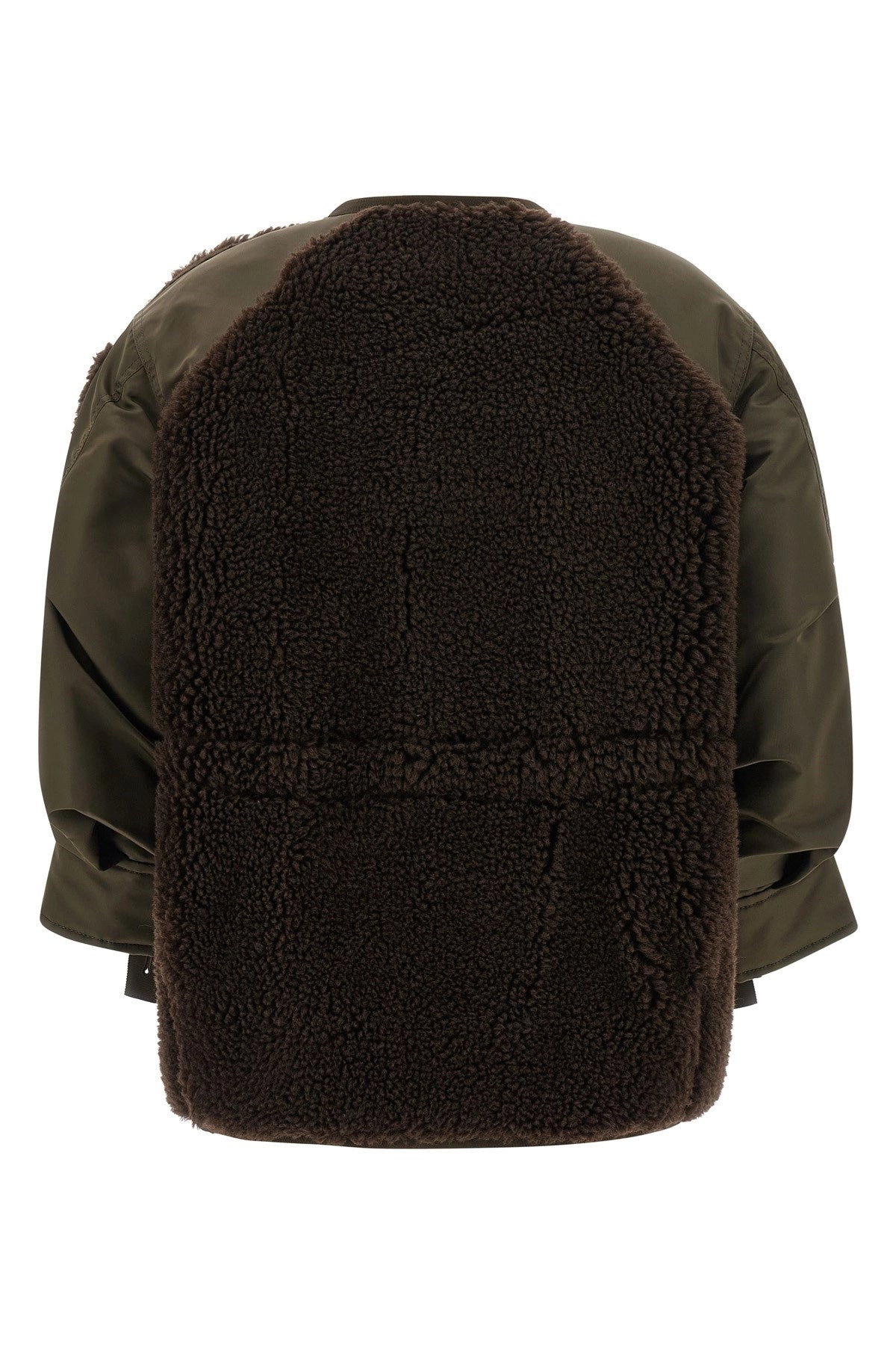 Sacai Women Shearling Bomber Jacket - 2