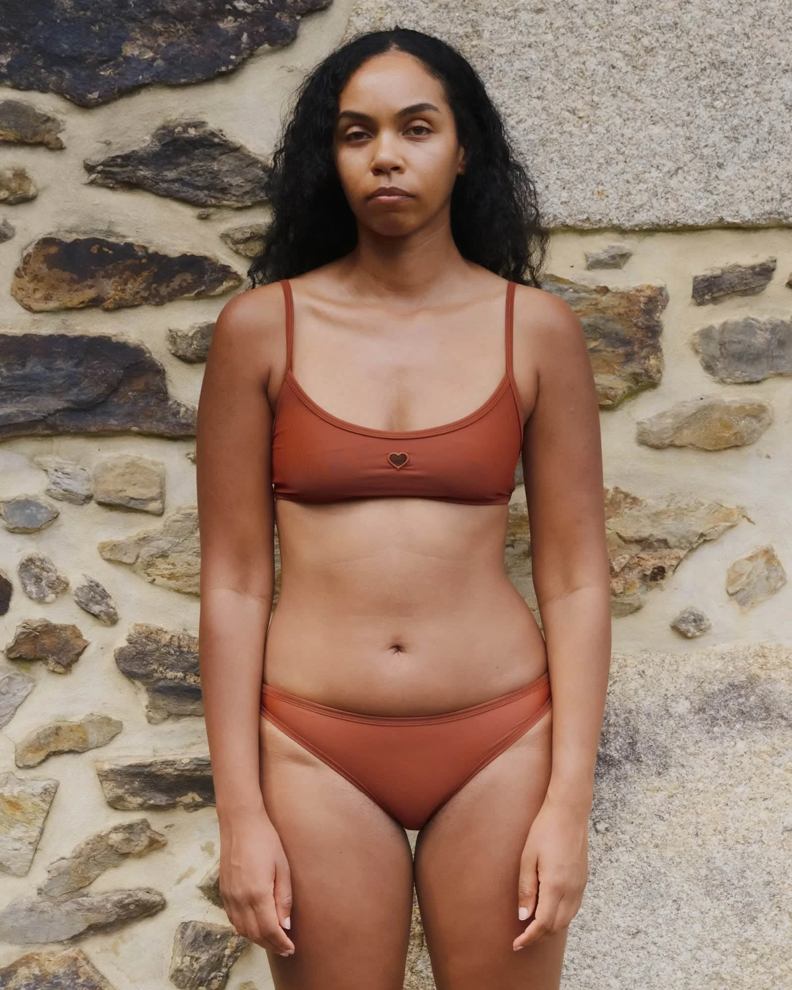 Heart Swim Top
- Polyamide - 1