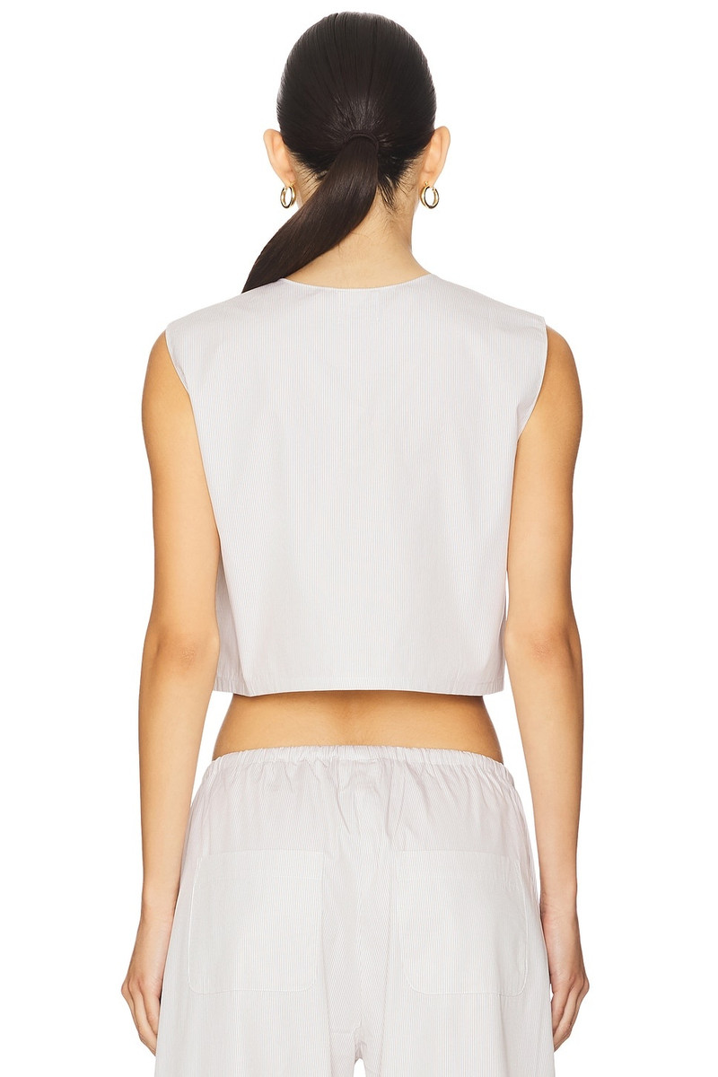 LESET Yoshi Crewneck Vest Top outlook