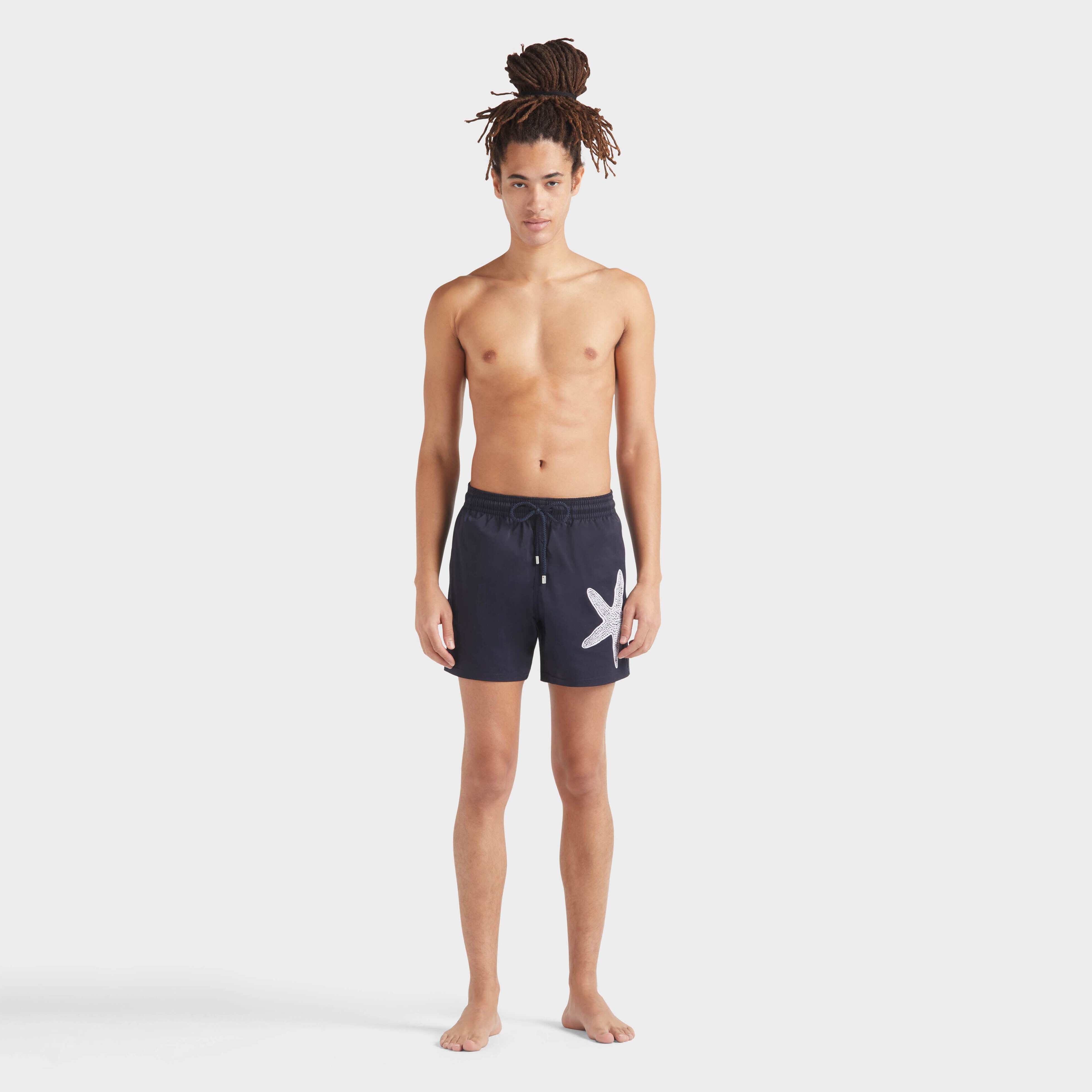 Men Stretch Short Swim shorts Placed Starlette - 3