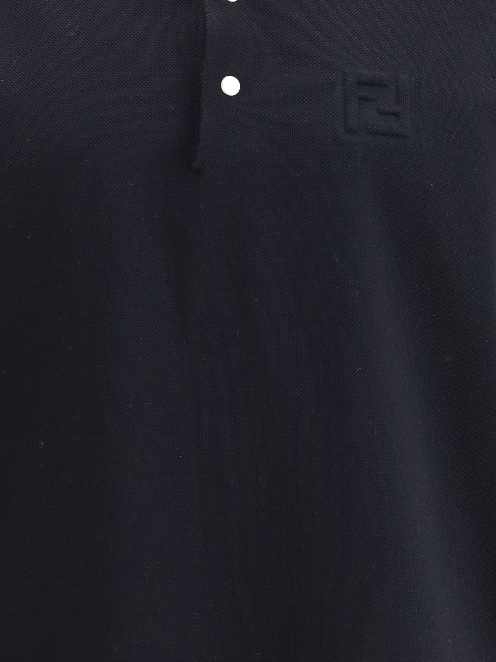 Fendi Men Polo Fendi Zucca Piquet - 3