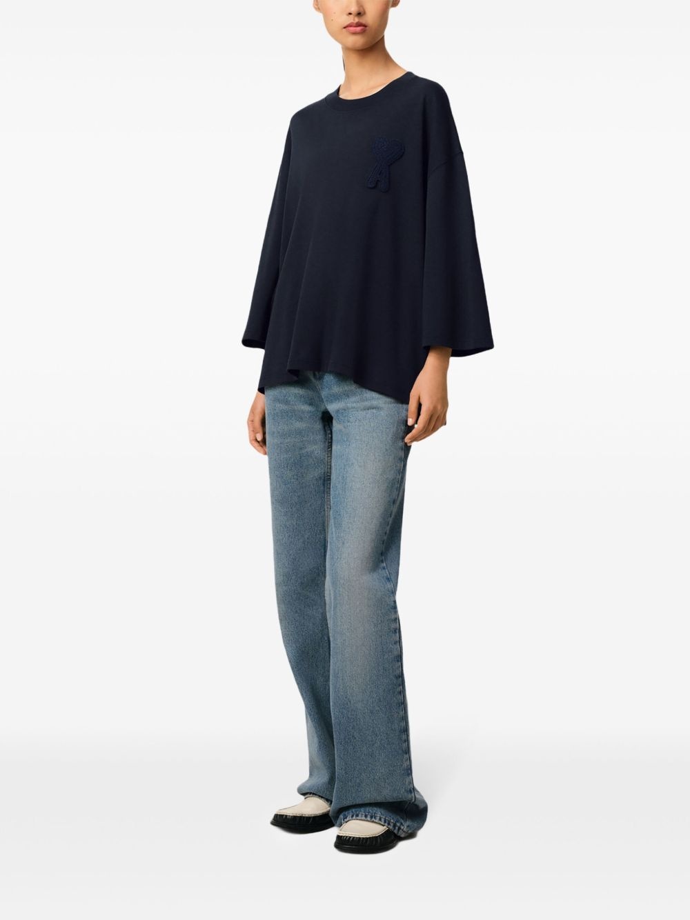 Ami De Coeur-patch T-shirt - 4