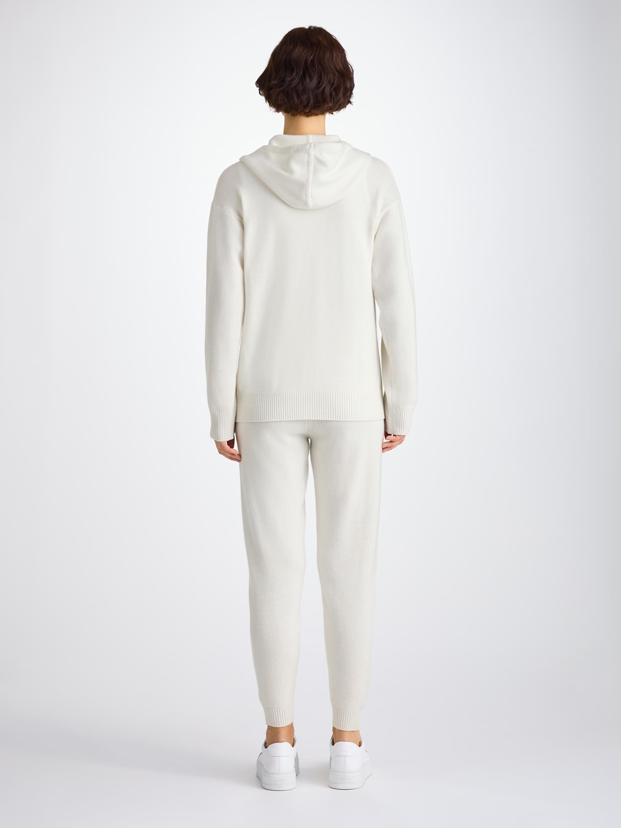 Women's Hoodie Daphne Cashmere White - 4