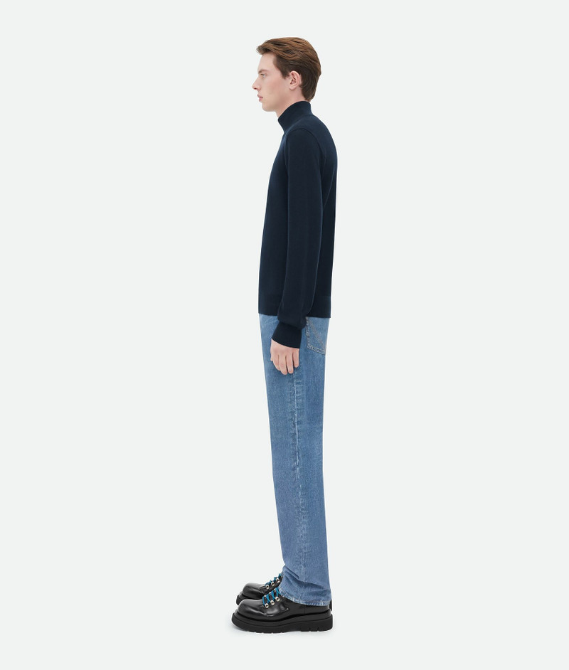 Bottega Veneta "bv" embroidery wool jumper outlook