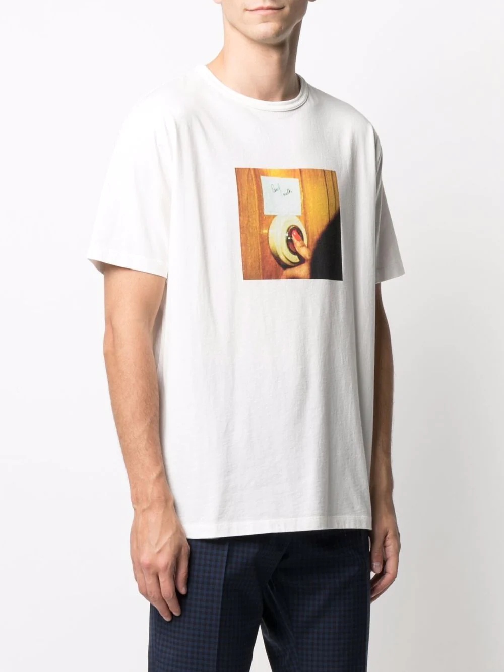 doorbell photo print T-shirt - 3