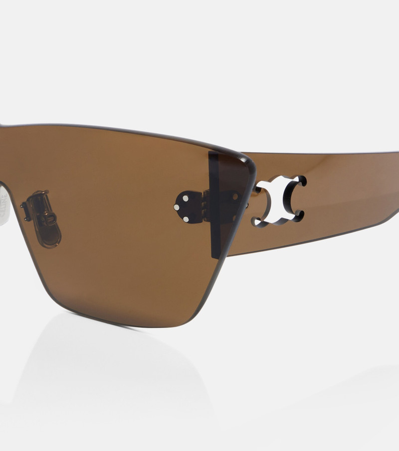CELINE Fashion Show shield sunglasses outlook