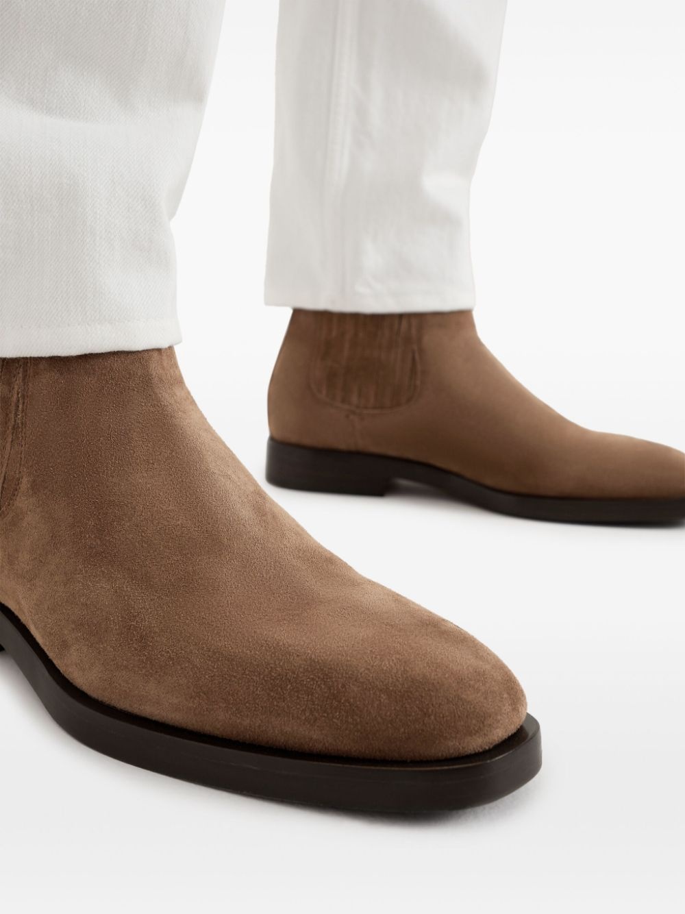 suede Chelsea boots - 5