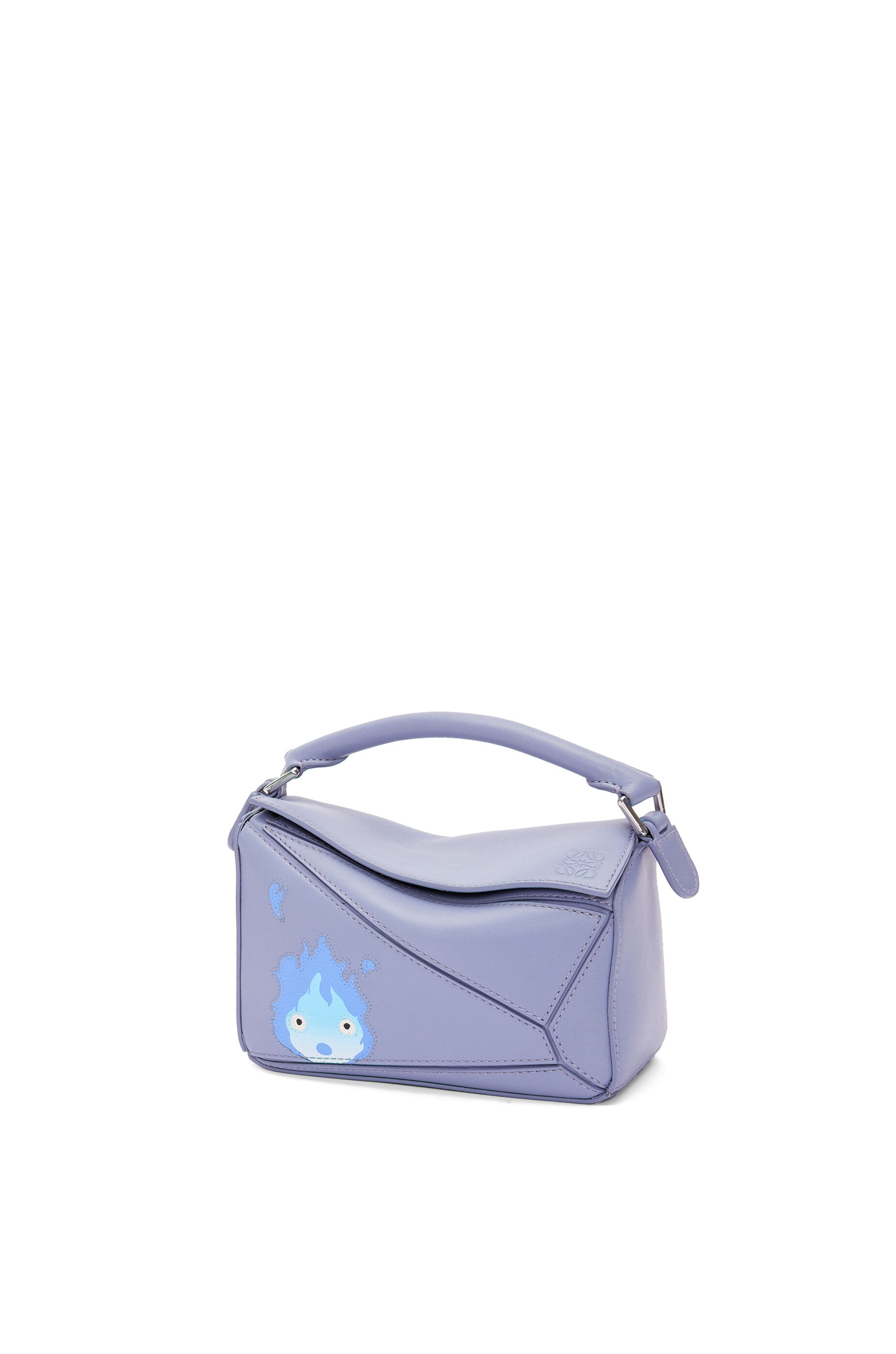 Calcifer mini Puzzle bag in satin calfskin - 1