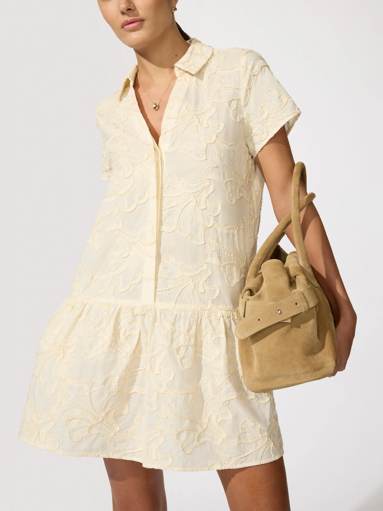The Antibes Embroidered Dress - 1