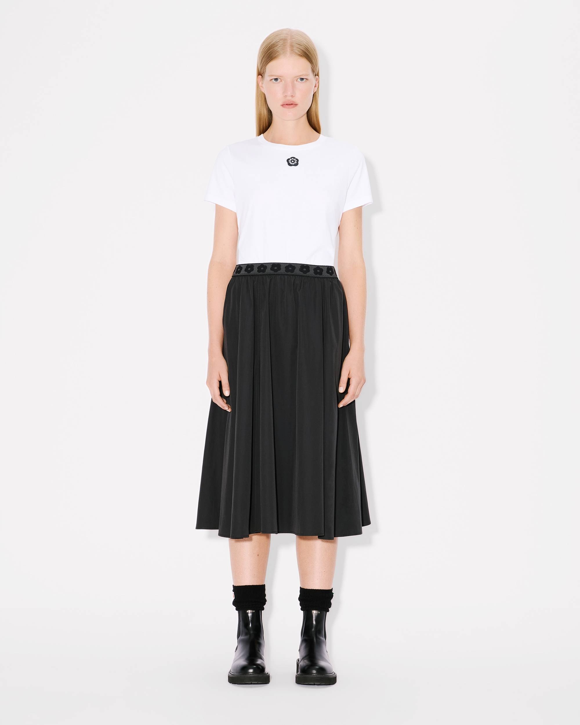 'Boke Flower 2.0' embroidered T-shirt in cotton - 5