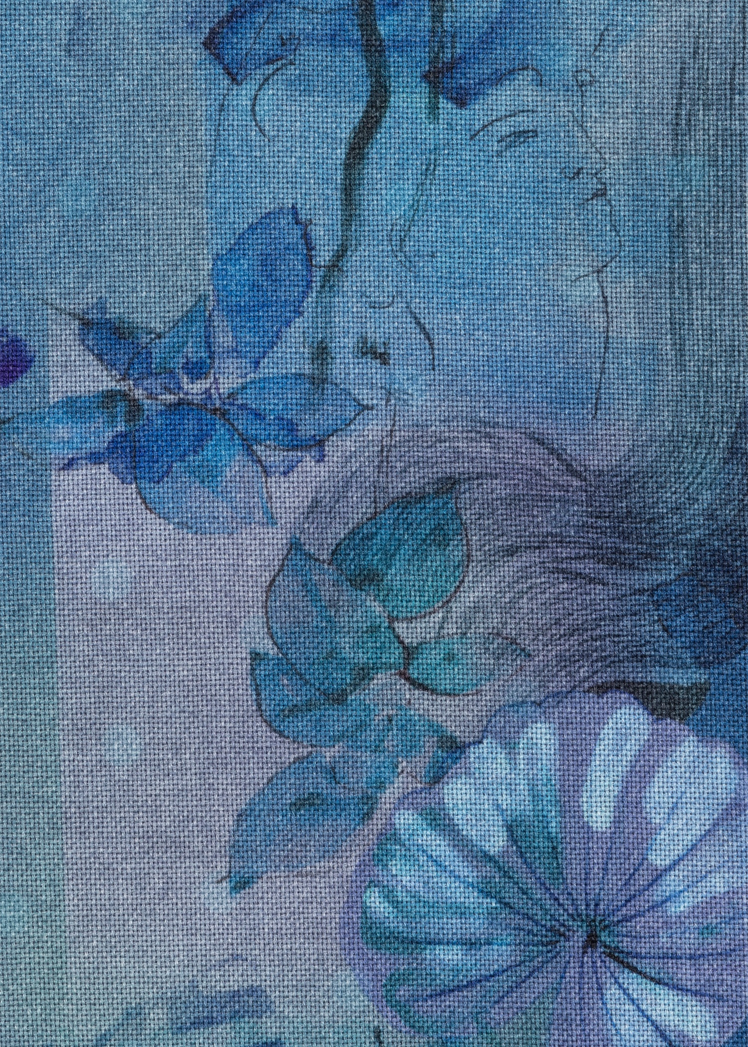 'Narcissus' Wool Scarf - 3