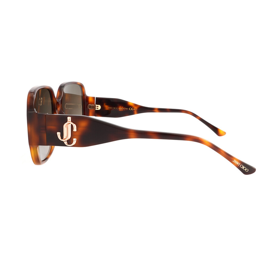 Jimmy Choo Brown Gradient Square Ladies Sunglasses TARA/S 0086/HA 59 - 4