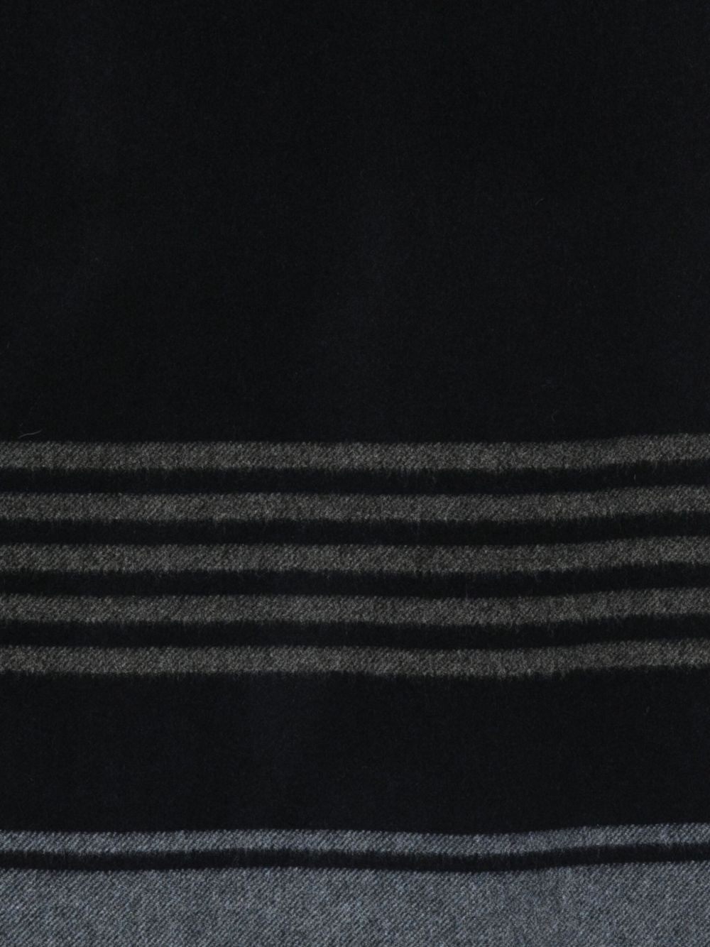 striped fringed scarf - 3