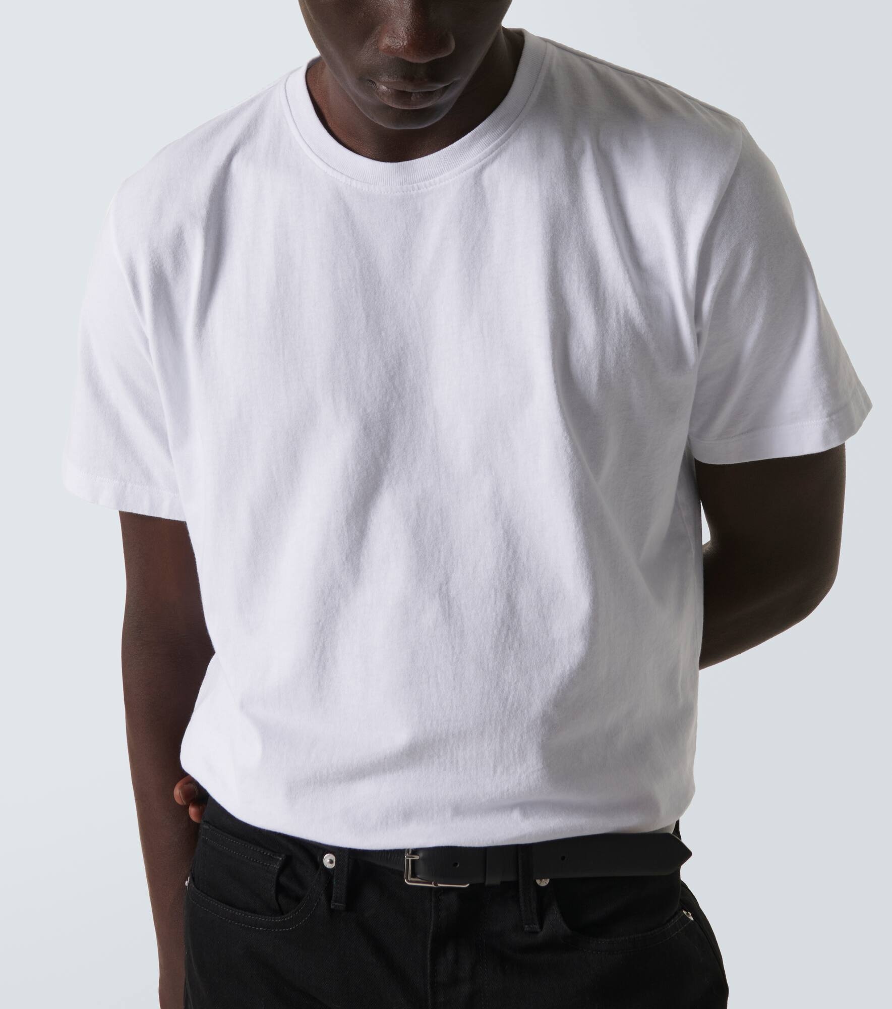Logo cotton jersey T-shirt - 5