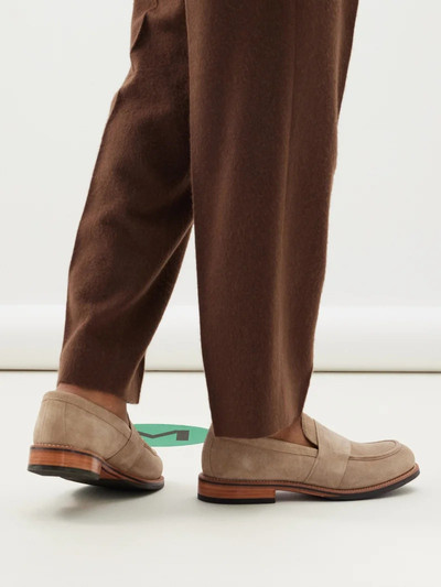 Grenson Ernie suede loafers outlook