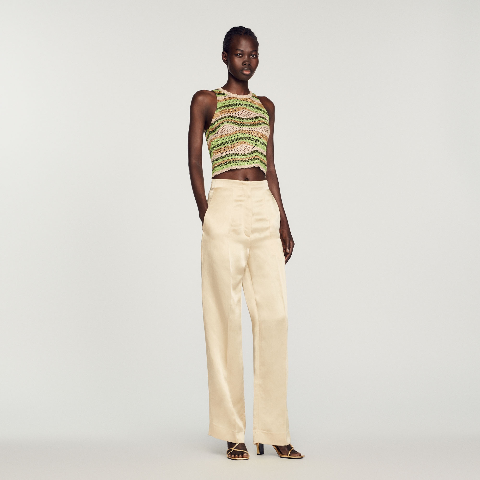 High-waisted pants - 2