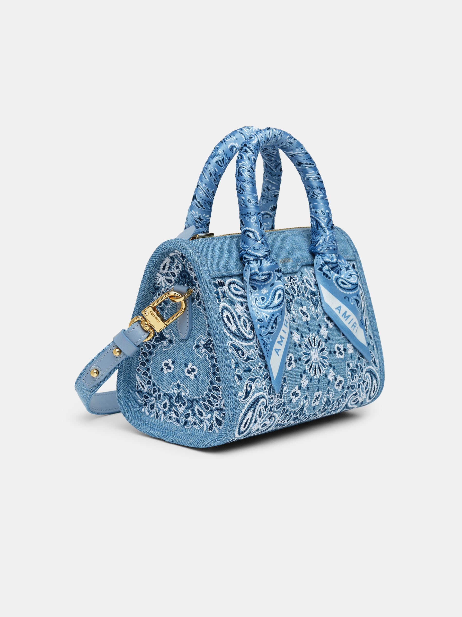 WOMEN'S DENIM BANDANA MICRO TRIANGLE - 3