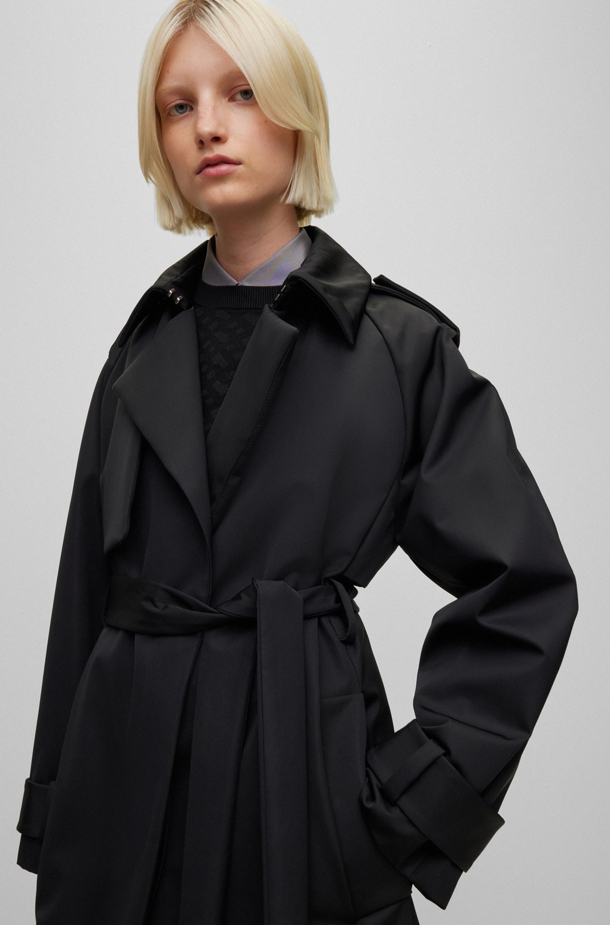 THE CHANGE REGULAR-FIT TRENCH COAT - 6