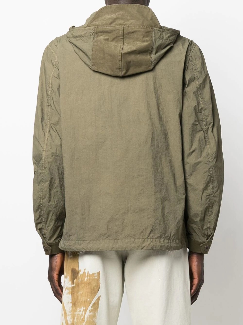 pocket zip-up hooded jacket - 4