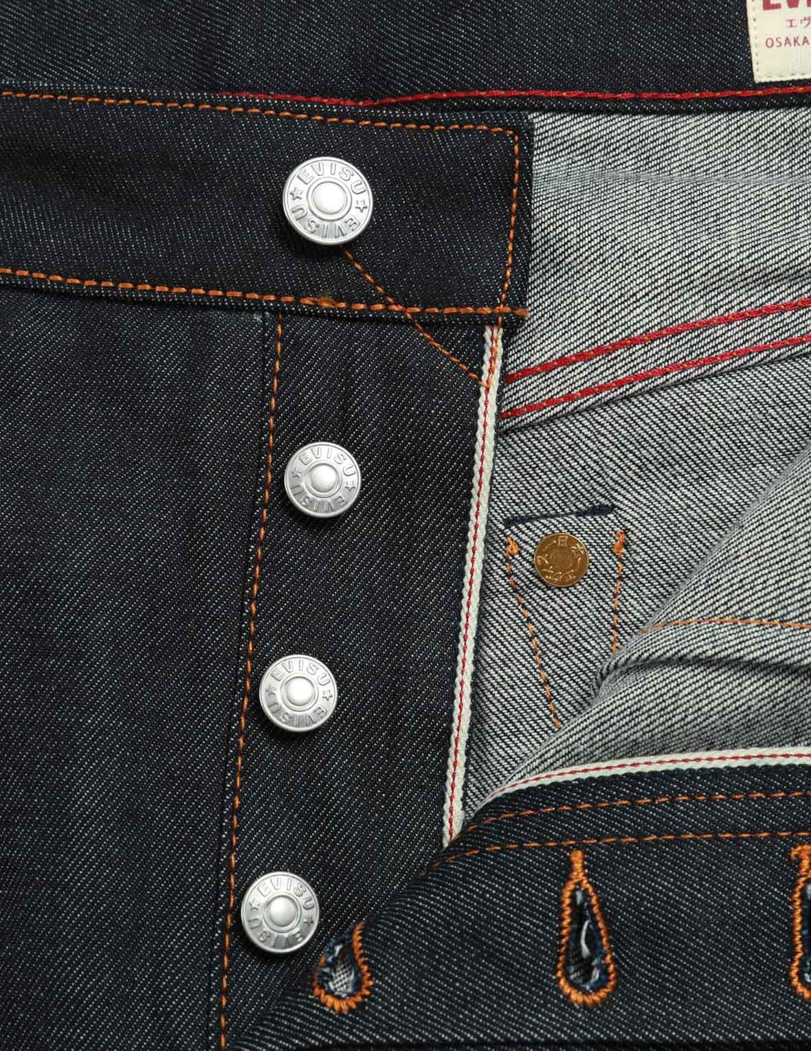 BROCADE SEAGULL AND KAMON APPLIQUÉ DENIM SHORTS - 8