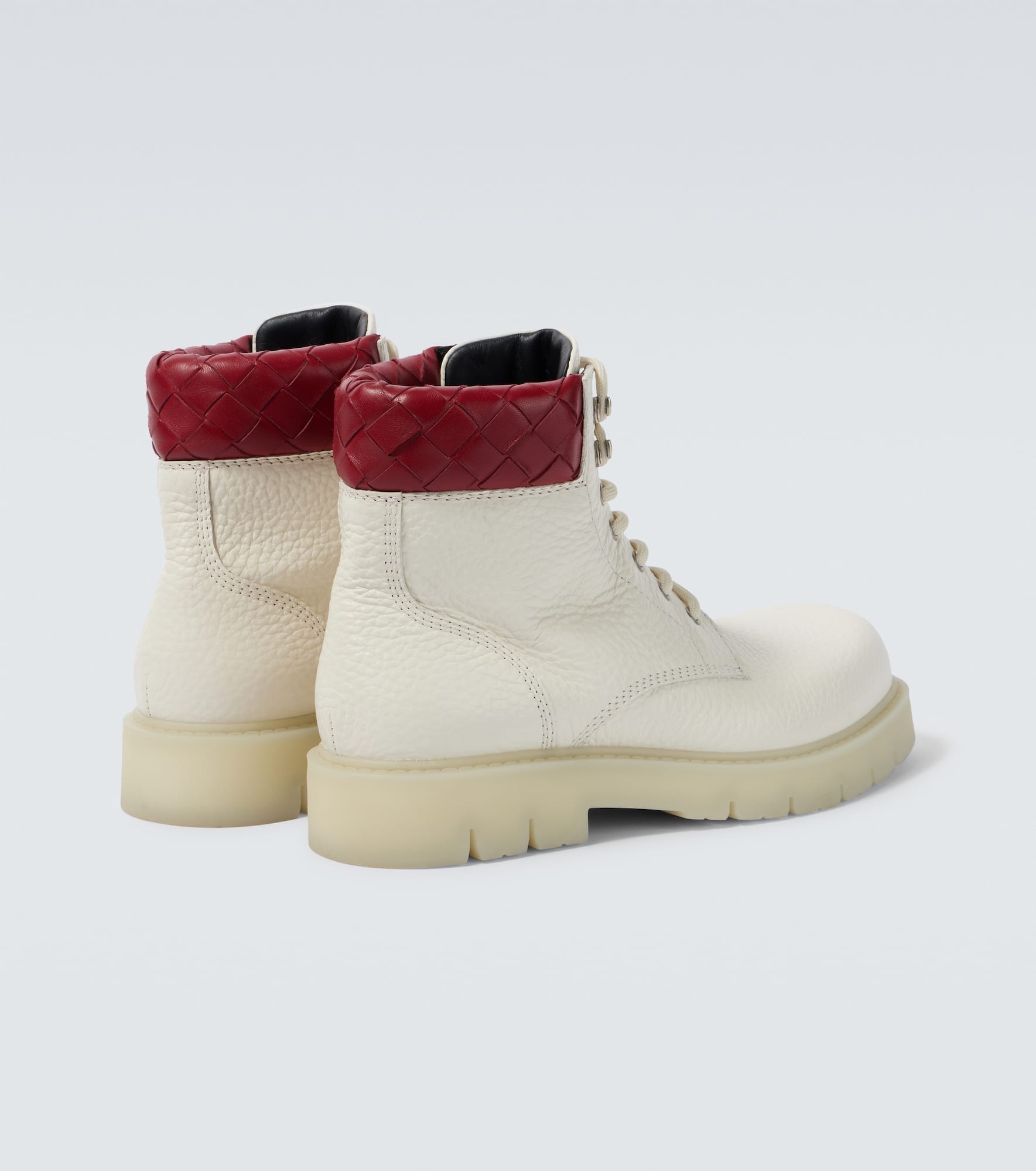 Haddock leather combat boots - 6