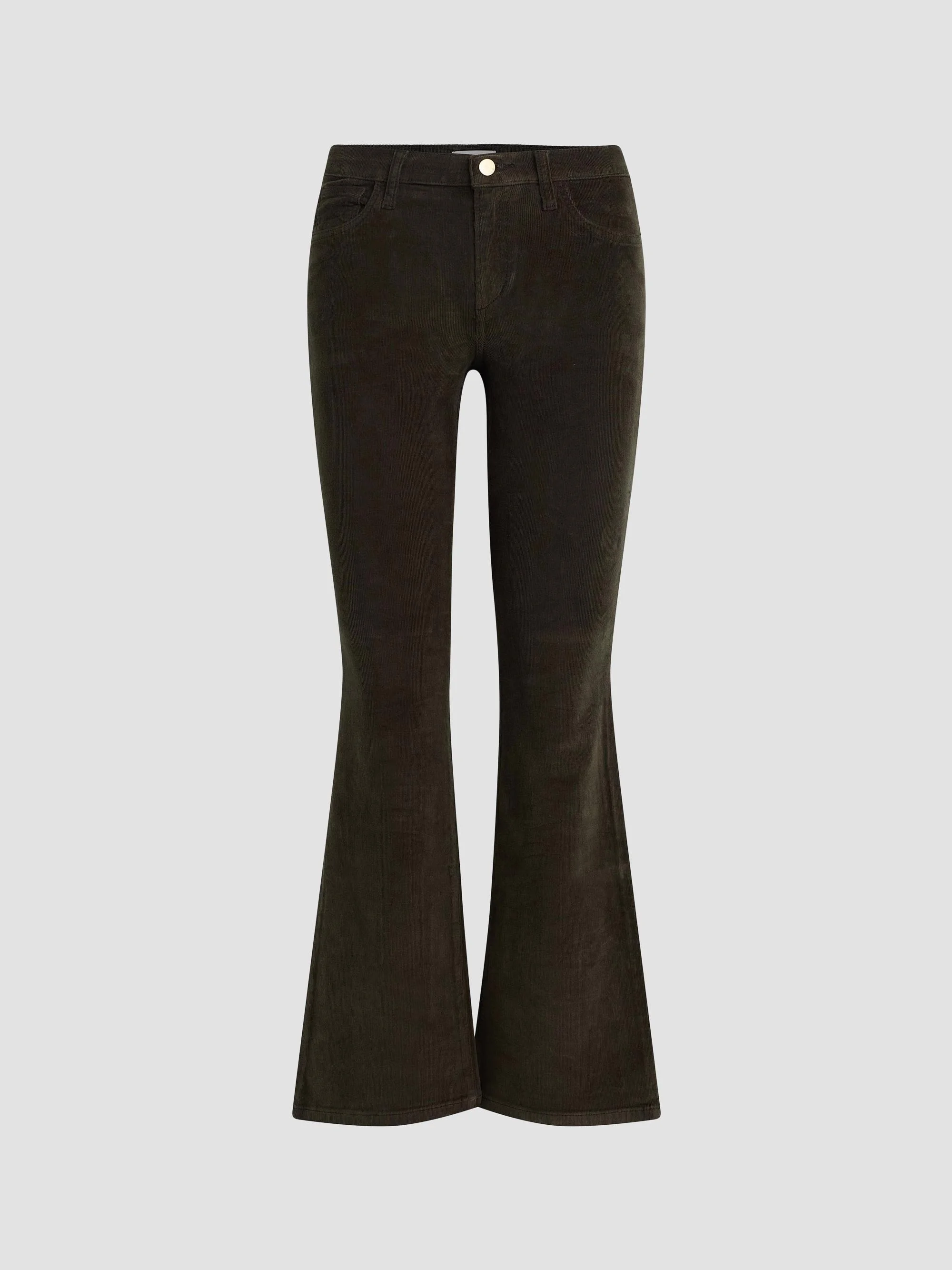 Women's The Inez Corduroy Pants - Olive - 1