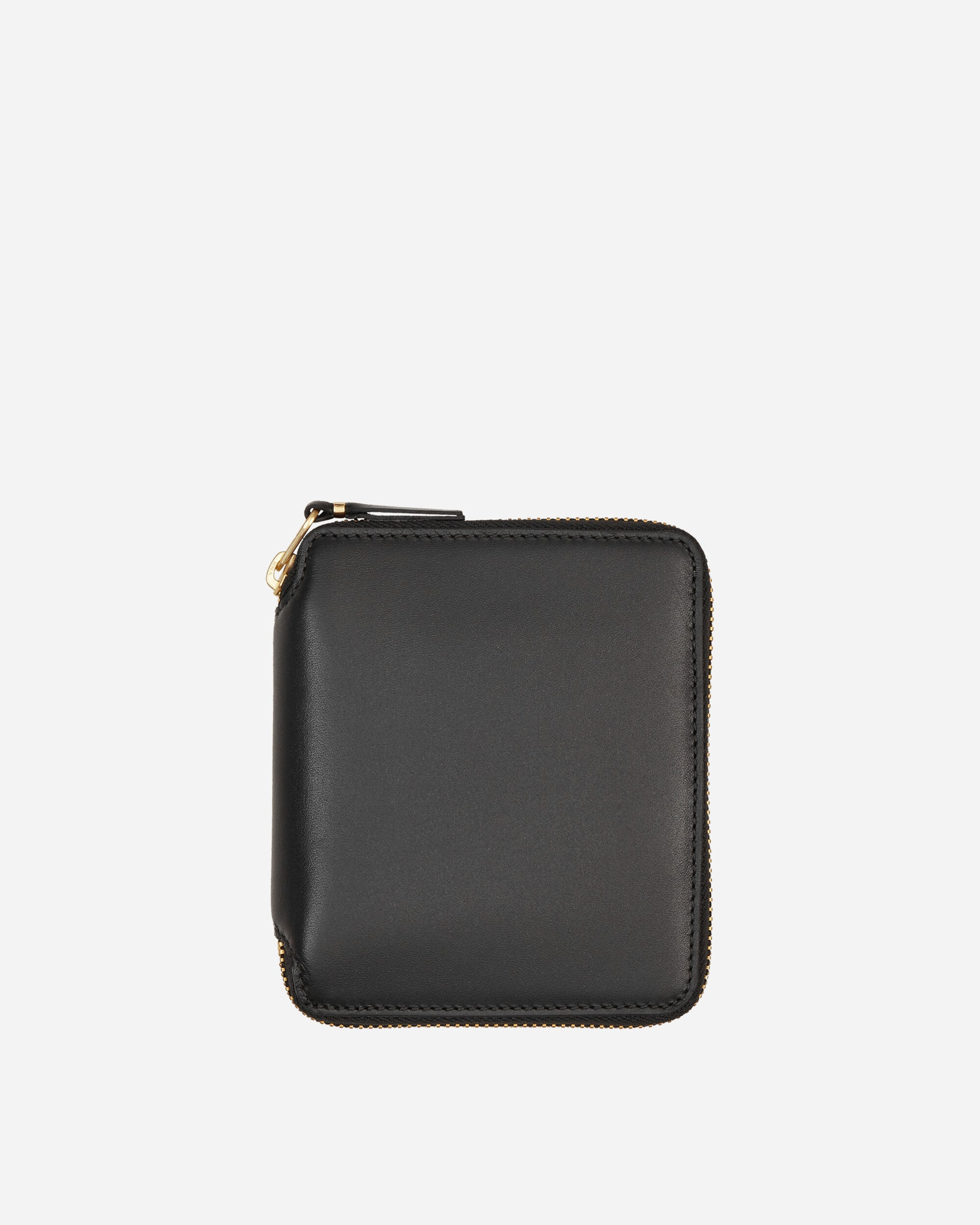 Classic Print Zip-Around Wallet Black - 1