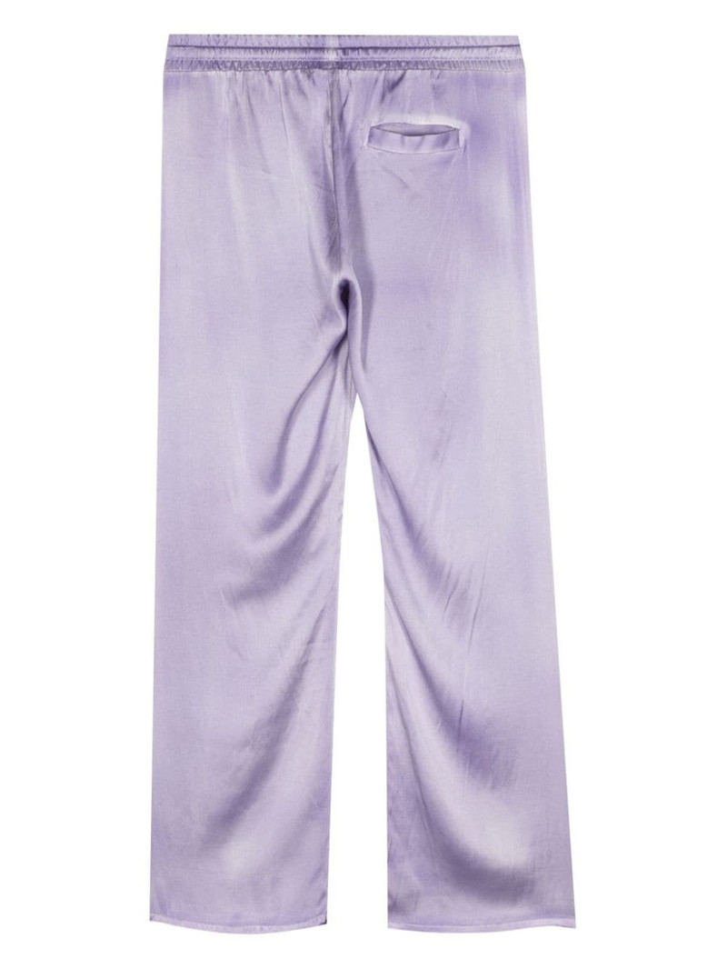 Avant Toi cropped silk trousers outlook
