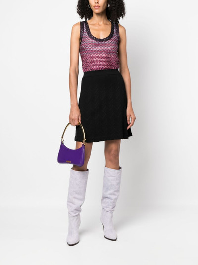 Missoni sequin-embellished knitted top outlook