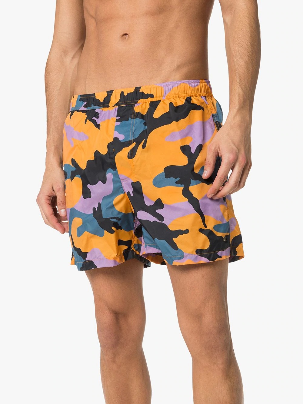 camouflage print swimming trunks - 3