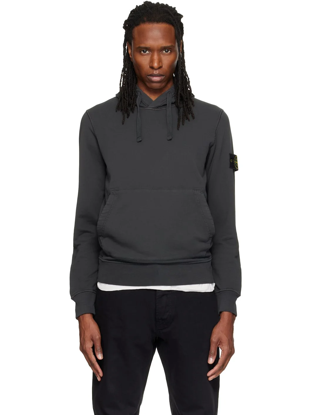 Gray 6100062 Organic Cotton Hoodie - 1